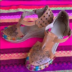 Mexican Wedge Sandals